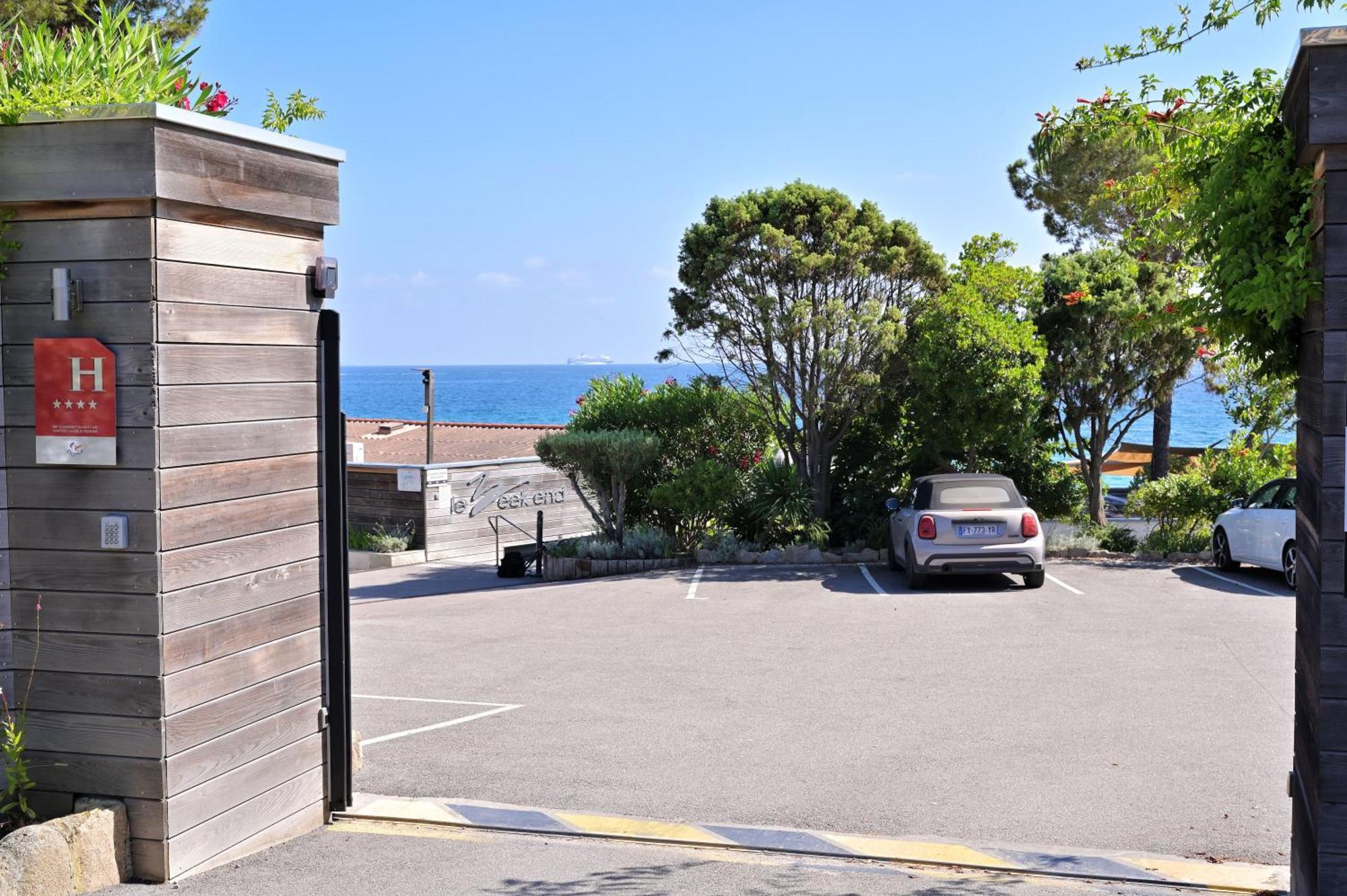 Hotel Le Week End アジャクシオ エクステリア 写真